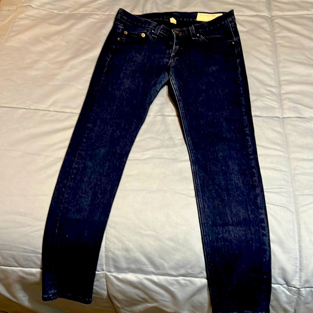 Rag & Bone skinny denim capris